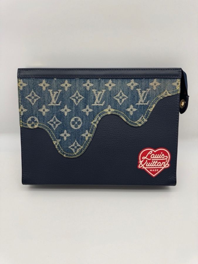 Louis Vuitton 路易威登 限量版手拿包,芯片款,尺寸27×20,-0