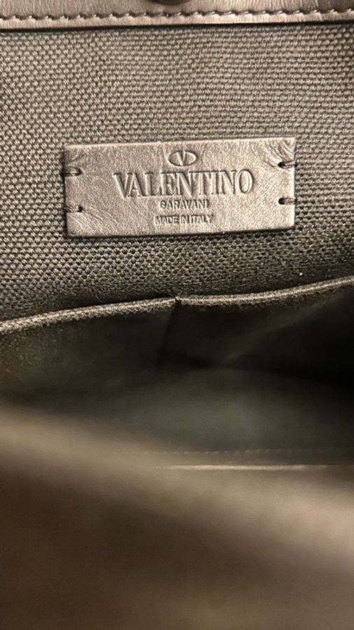 VALENTINO VLTN Medium Canvas Tote Bag-6