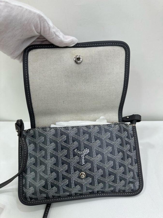 GOYARD 黑花 WOC信封包手拿包斜背包 21年編碼-6