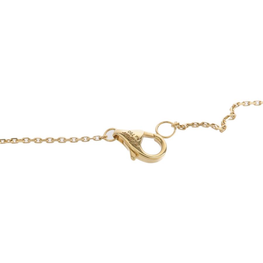 CARTIER 18K黃金Amulette de Cartier Necklace珍珠母貝項鍊-5