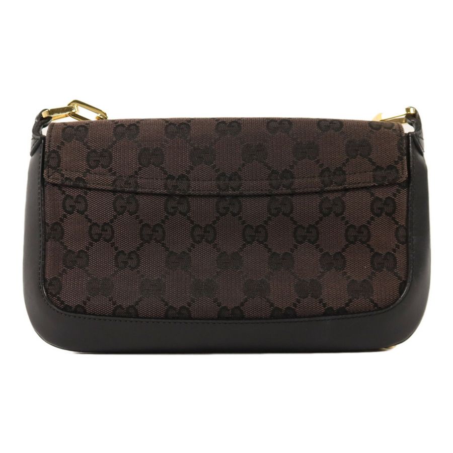 GUCCI 帆布Chain Shoulder鏈帶肩背袋-1