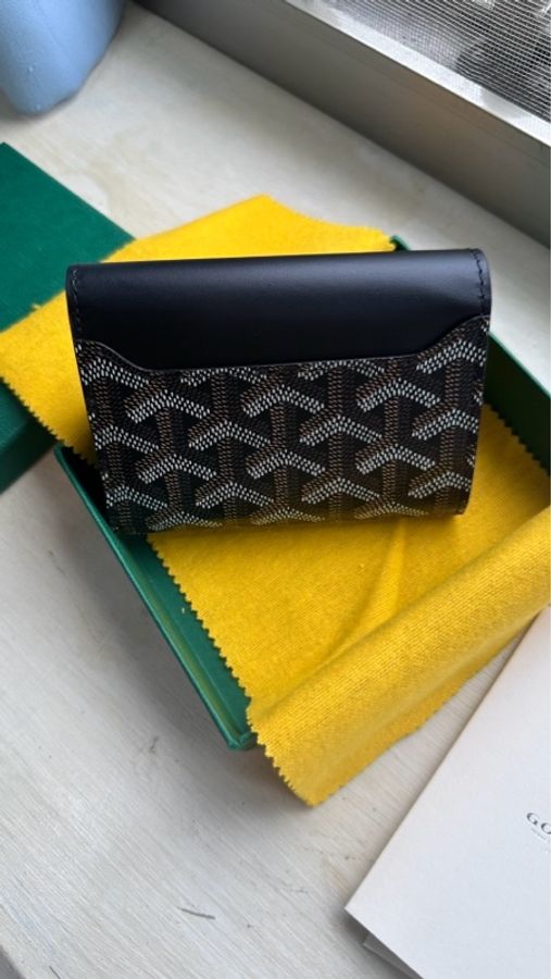 Goyard 黑色 三折錢包-2