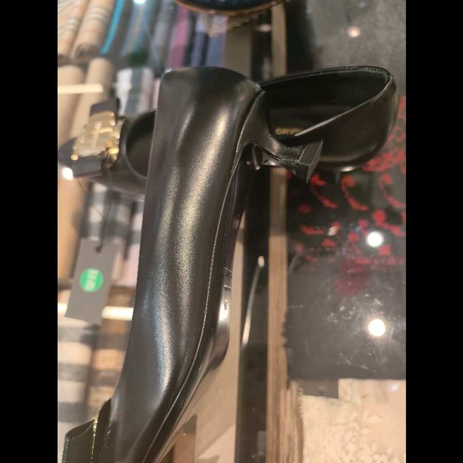 FERRAGAMO高跟鞋碼數35.5-3