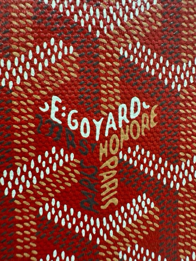 Goyard紅色郵差包mm size-7