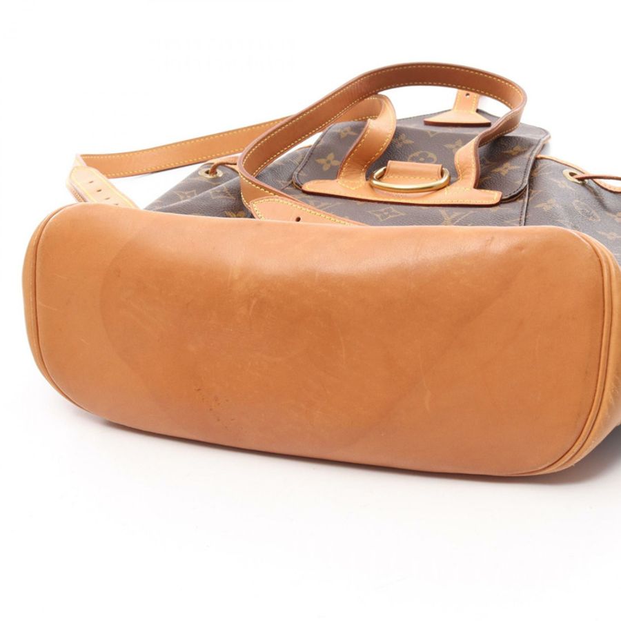 路易威登 Montsouris MM 雙肩包 M51136 Monogram 帆布 二手 LV-6