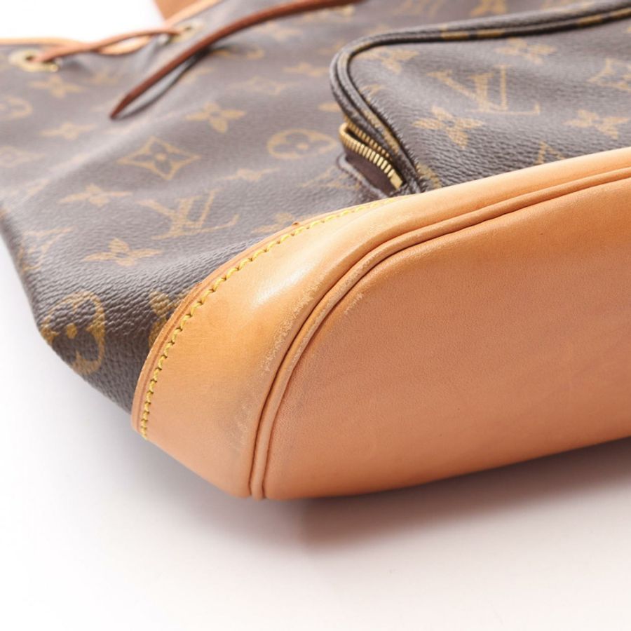 路易威登 Montsouris MM 雙肩包 M51136 Monogram 帆布 二手 LV-10
