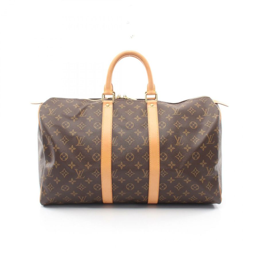 路易威登 Keepall 45 旅行手提包 M41428 Monogram 帆布皮革二手-0