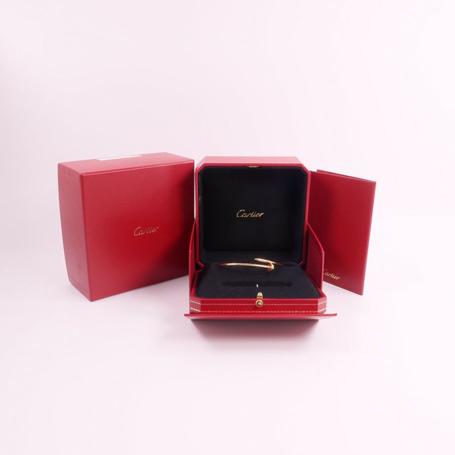 CARTIER 18K玫瑰金Juste un Clou Bracelet手鐲-4