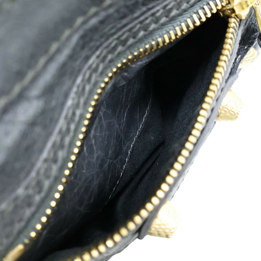 鐵灰色 牛皮 MiNi City 肩背包【Balenciaga 巴黎世家】 309544-4