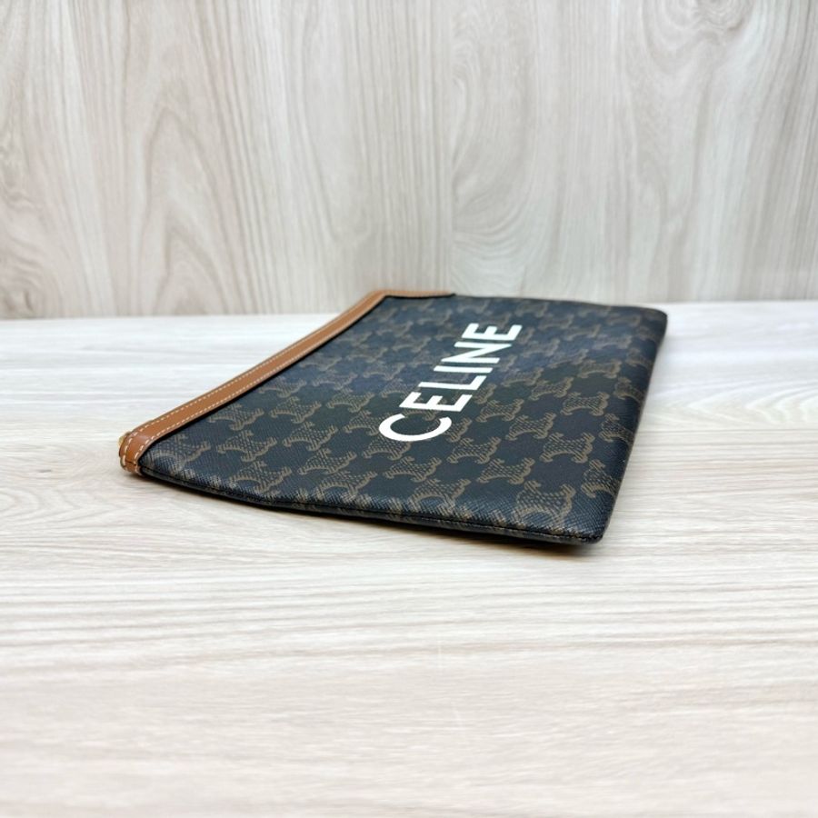CELINE🤎TRIOMPHE小號手拿包10d672bzq-3