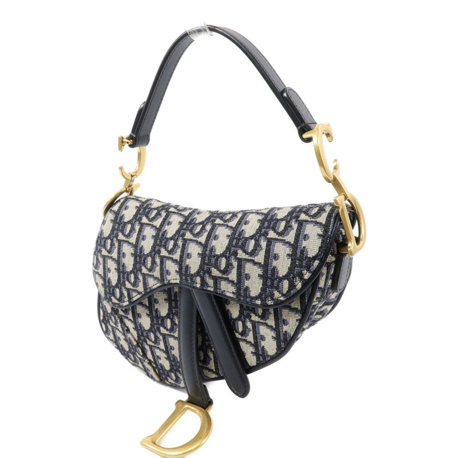 Dior 帆布Saddle Mini肩背袋-2