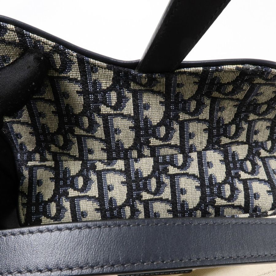 Dior 帆布Saddle Mini肩背袋-15