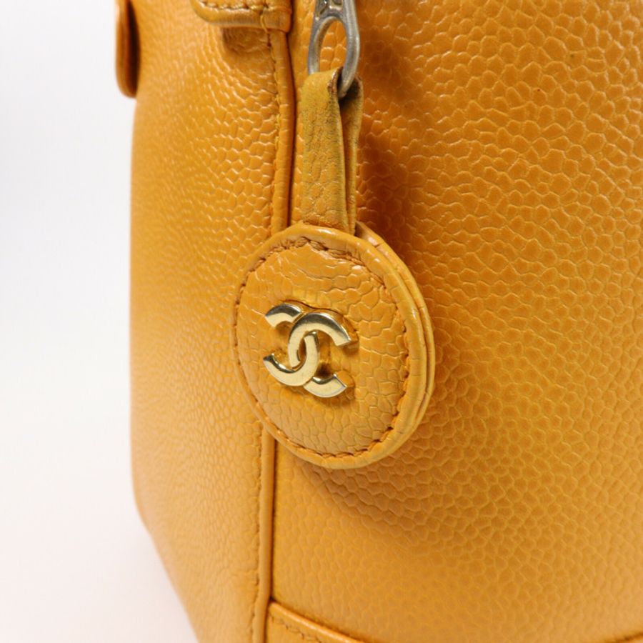 CHANEL 牛皮皮革Vanity Case手挽袋-7