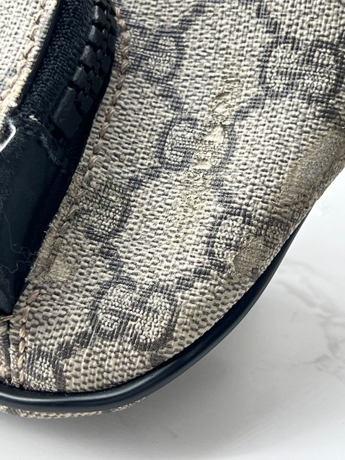香緹國際精品 GUCCI 拚皮老花胸包 1066-3