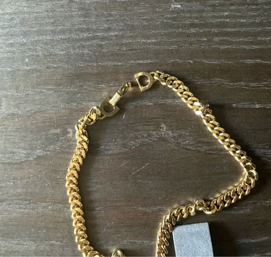 Vintage Dior logo 經典兩用款,長項鏈、雙層頸鍊-7