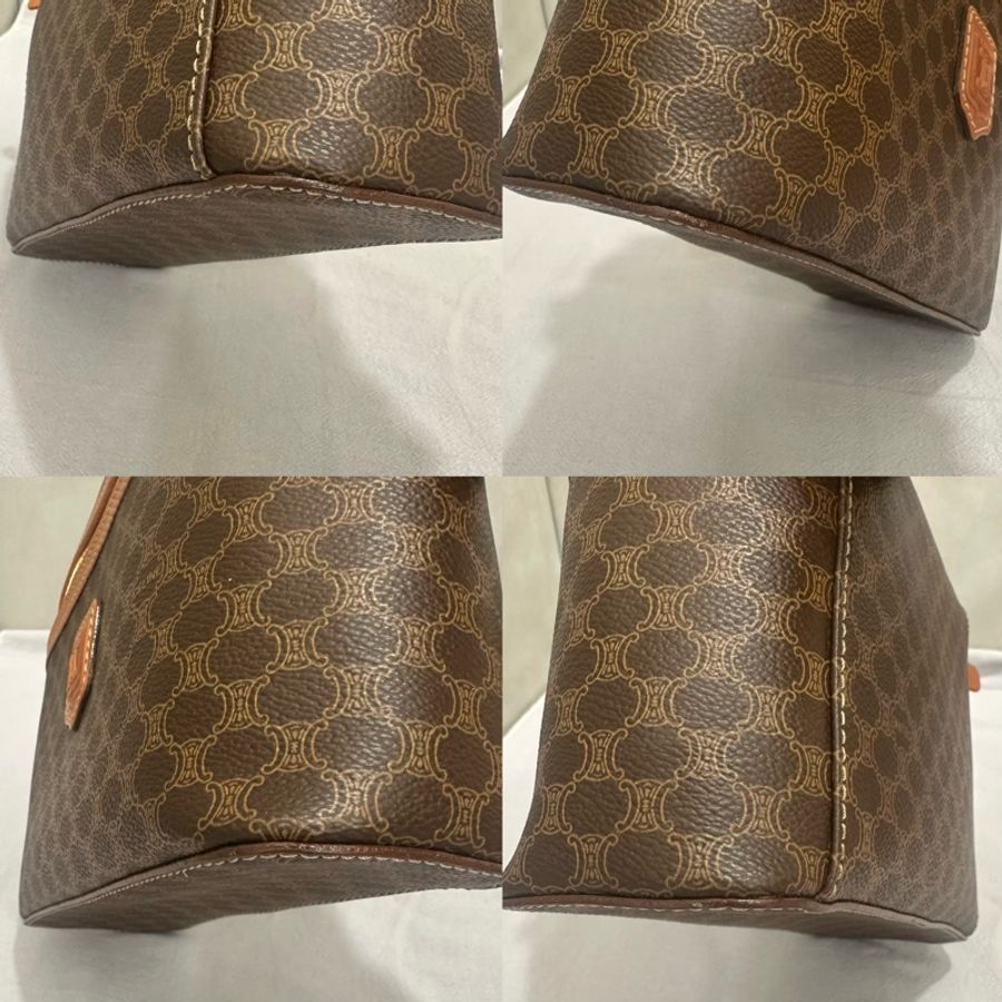 【赫蒂國際精品】 Celine凱旋經典老花化妝包vintage 二手 中古-10