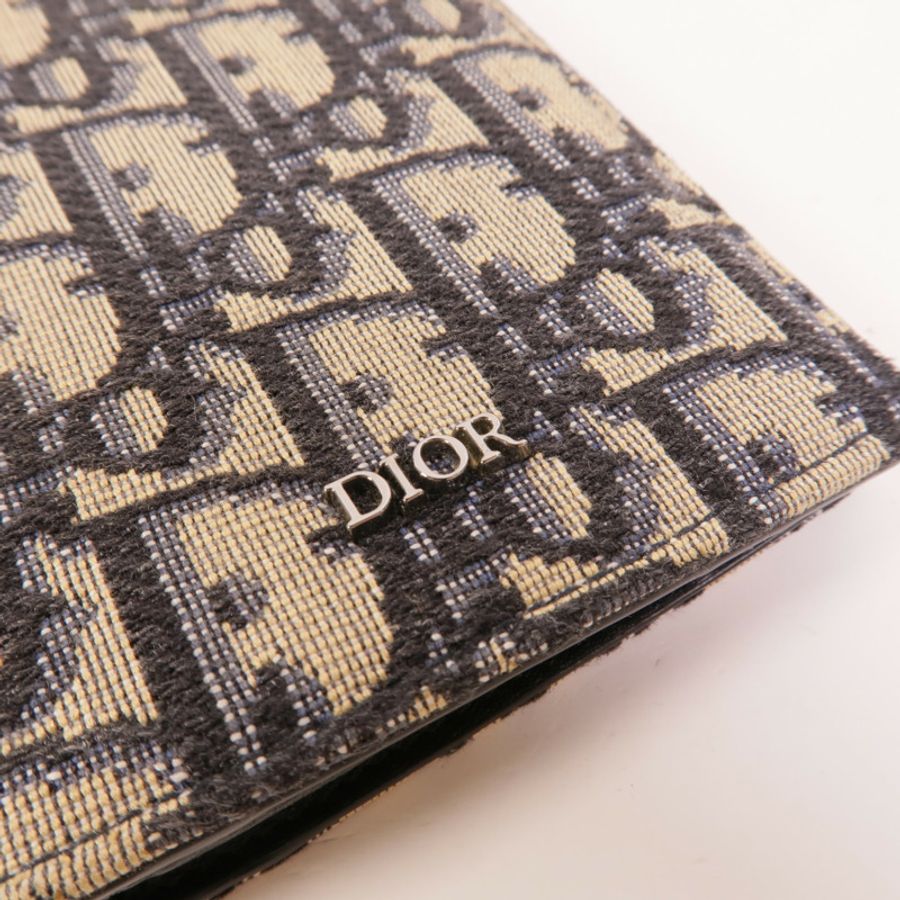 Dior 帆布Long Bifold Wallet長錢包-7