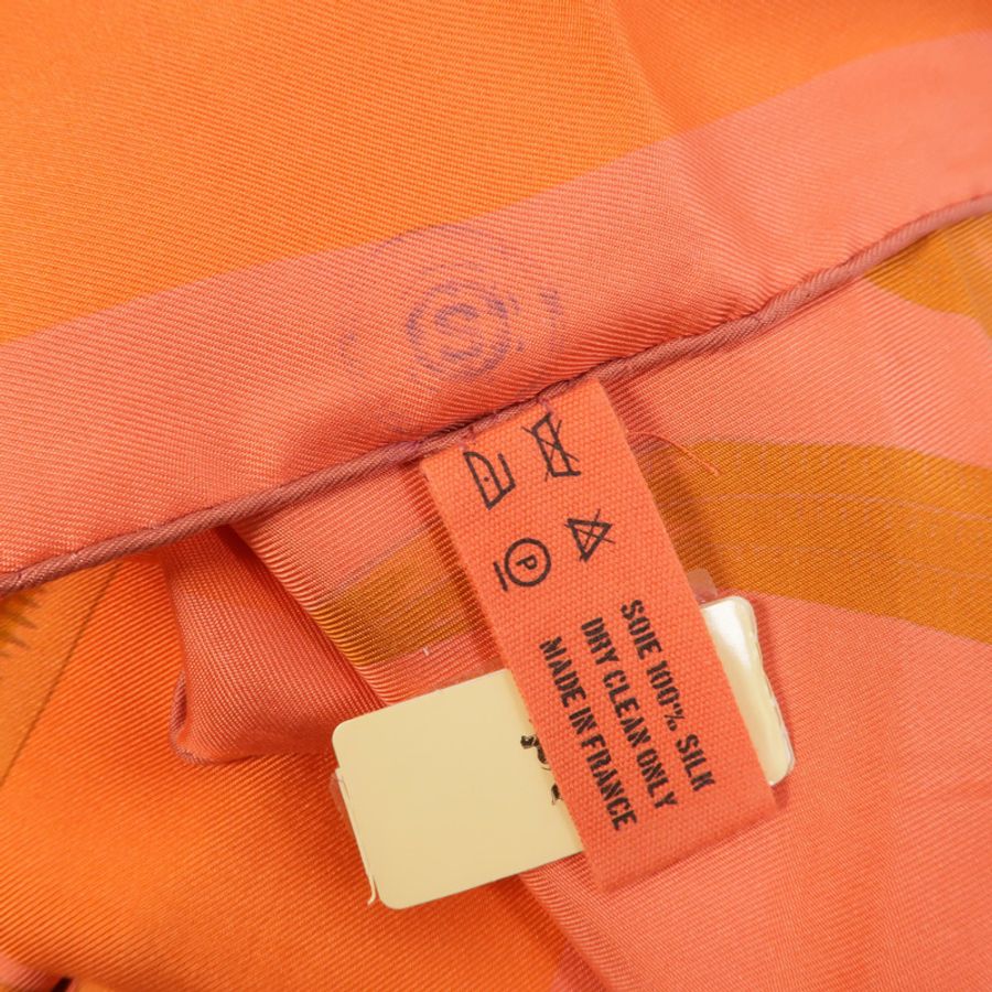 HERMES 絲質Hermes Tigre Royal Dip Dye Scarf 140圍巾-10