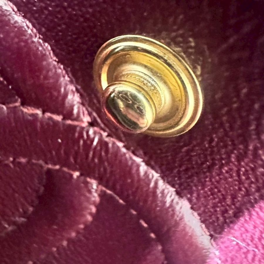 CHANEL 黑金荔枝皮CF 23晶片款-19