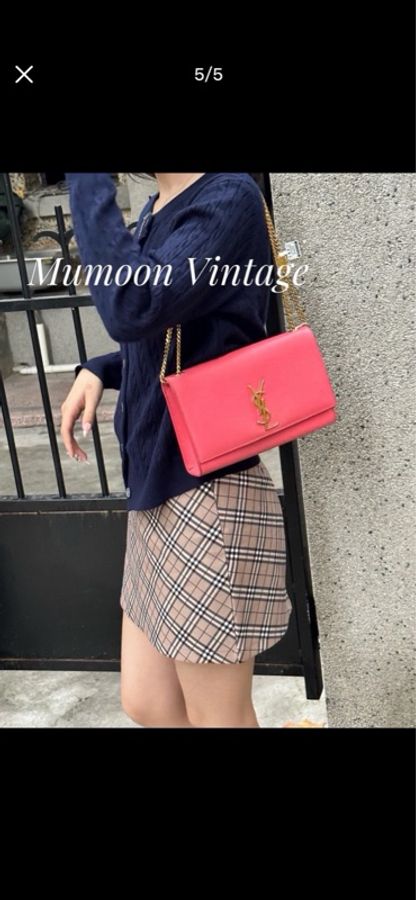 YSL圣罗兰 粉色 kate-5
