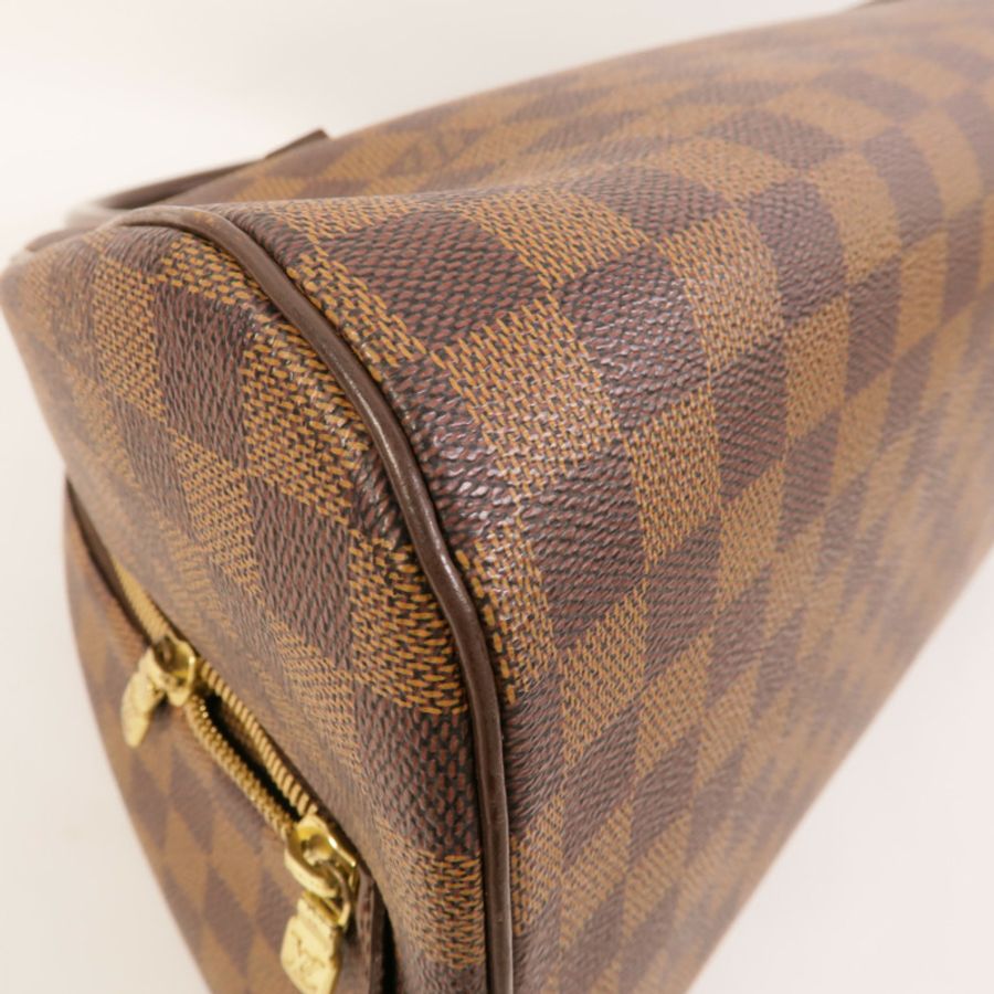 LOUIS VUITTON Damier Ribera MM金扣手挽袋-9