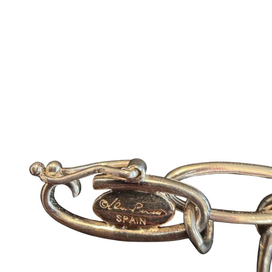 Tiffany純銀橢圓型鍊式手鍊 /17cm-3