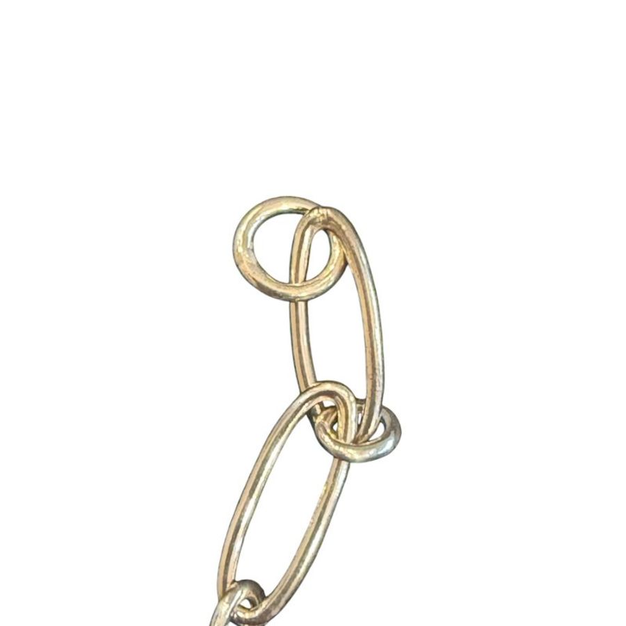 Tiffany純銀橢圓型鍊式手鍊 /17cm-4