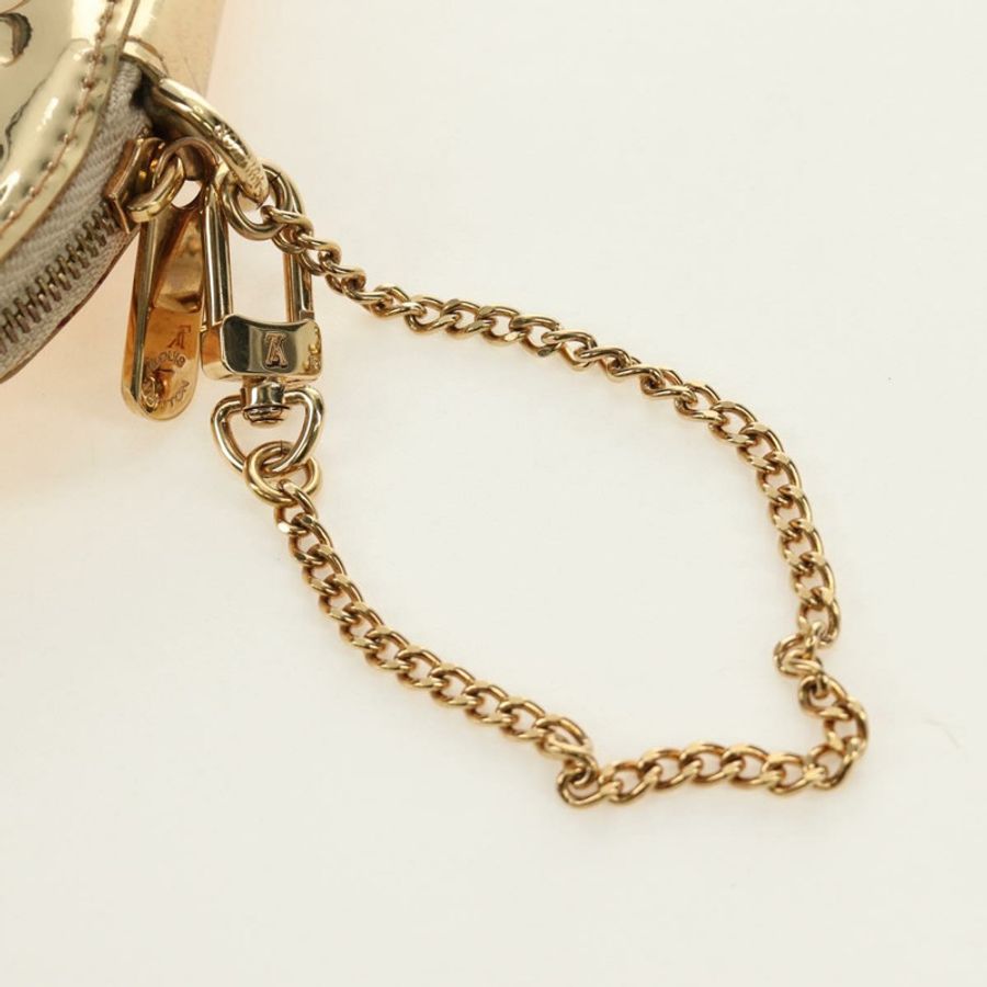 【日本直送】路易威登 Miroir Porte Monnaie Coeur 零錢包金色 M93567 LV 正品 184250M-17