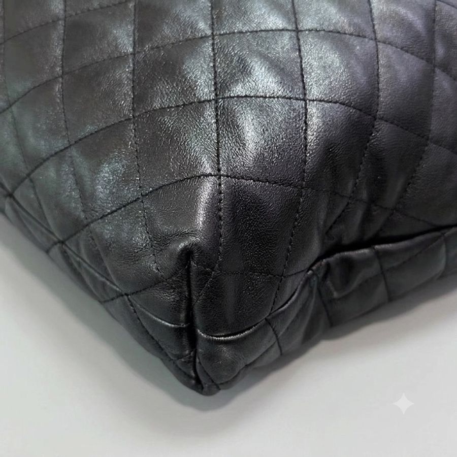 Saint Laurent (YSL) 黑金經典 Icare Maxi Shopping Bag 2023年-7