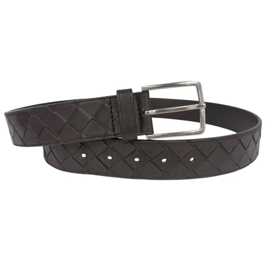 BOTTEGA VENETA 織皮 腰帶 35mm-6
