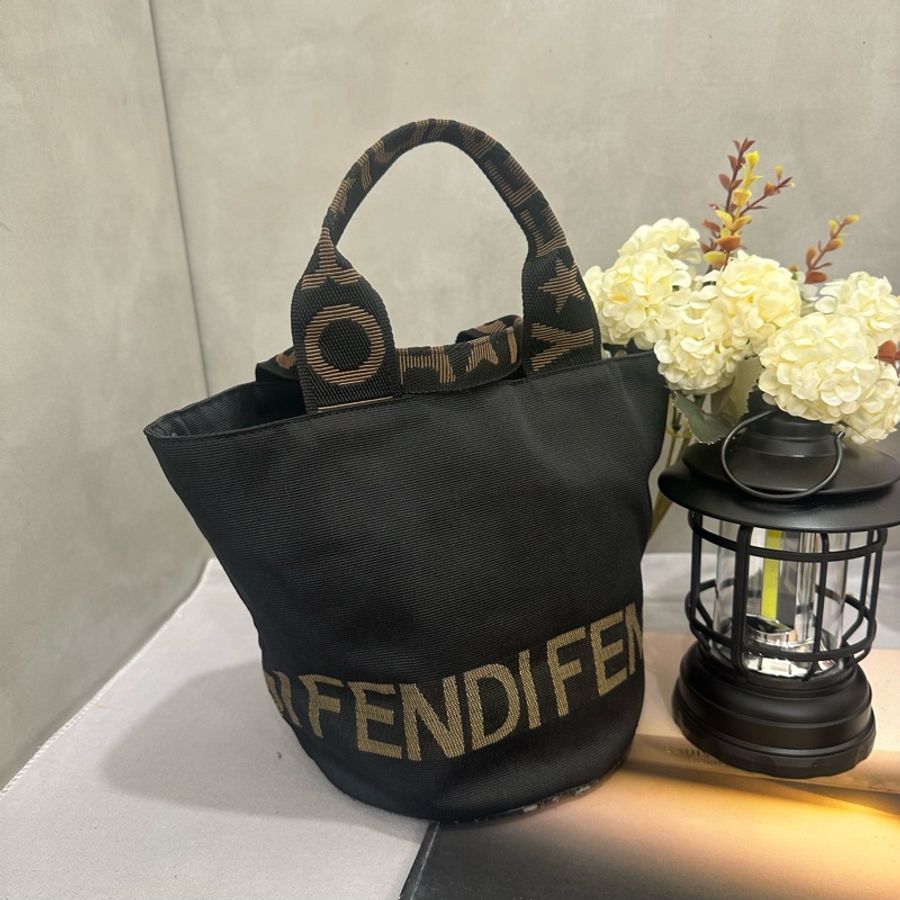 【赫蒂國際精品】 Fendi復帆布水桶迷你托特包 vintage 二手 中古-1