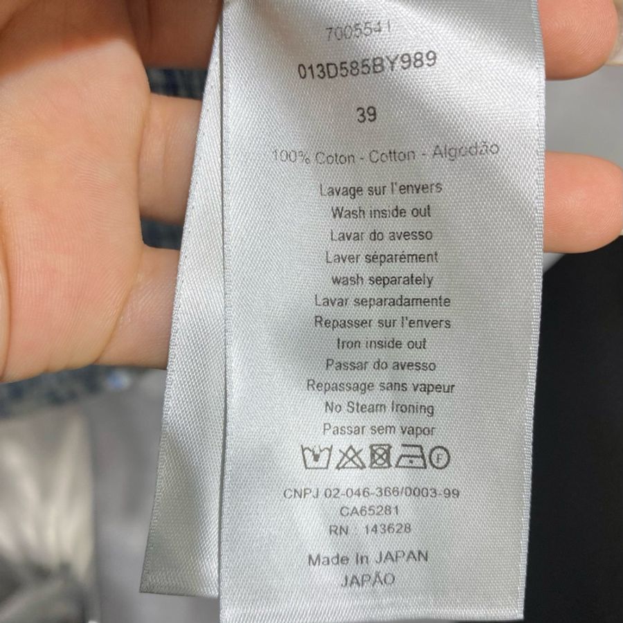 DIOR 迪奧 Oblique Kasuri 長袖襯衫 jacket Essentials 老花滿印-3