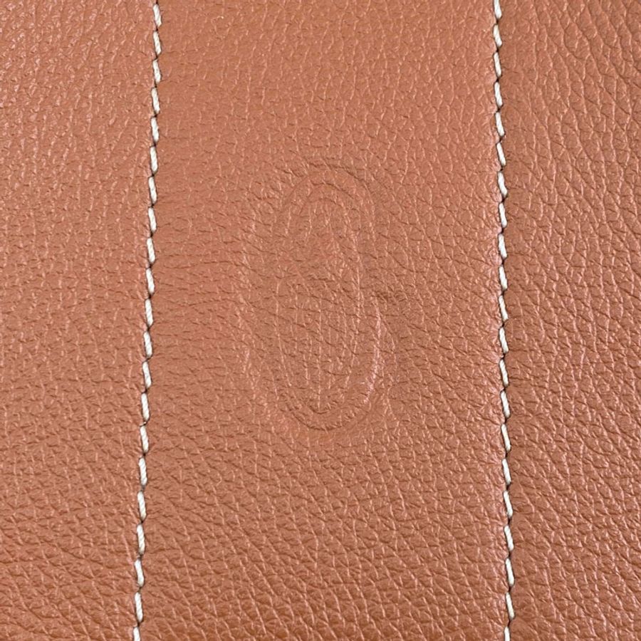 △ GOYARD 高雅德 Brown Calfskin And Coated Coated Canvas Saïgon Tote Bag 啡色小牛皮和塗層帆布托特袋-267011755-15
