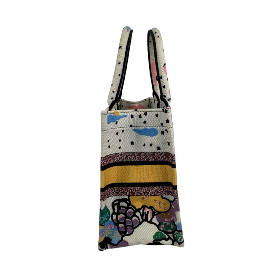 △ DIOR 迪奧 Multicolor Canvas Book Tote #S Tote Bag 多色帆布托特袋-267011645-2