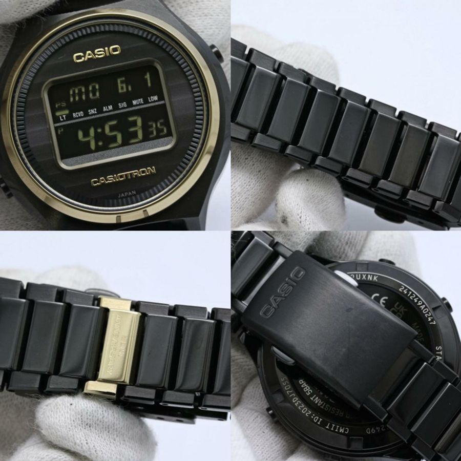 卡西歐 CasioTron 50週年限量版 TRN-50ZE-1AJR 男士智慧型手機連接手錶,不銹鋼材質,40431-9