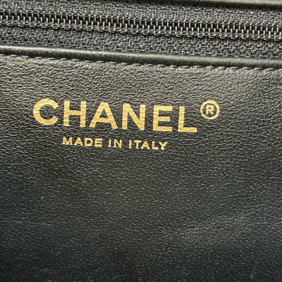 CHANEL A93748 黑色 荔枝紋 牛皮 Business Affinity 後背包-63