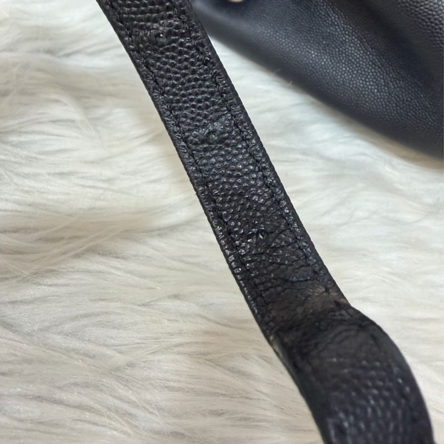 CHANEL A93748 黑色 荔枝紋 牛皮 Business Affinity 後背包-79
