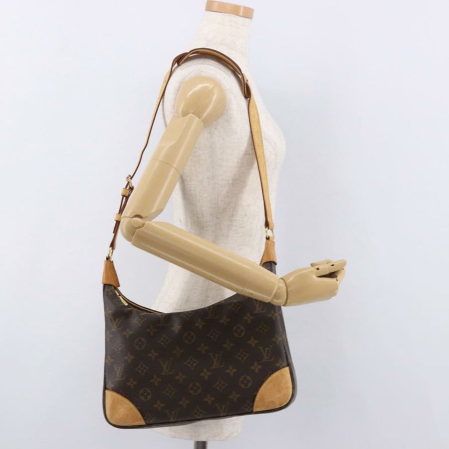 【日本直送】路易威登 Monogram Boulogne 30 肩背包 M51265 LV Auth 184202V-23