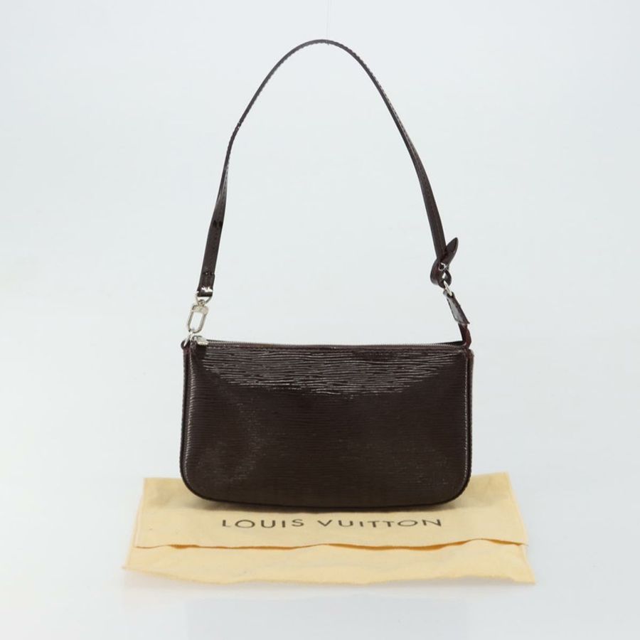 【日本直送】路易威登 Epi Electric Pochette Accessoires Plunge Electric LV Auth 185451V-11