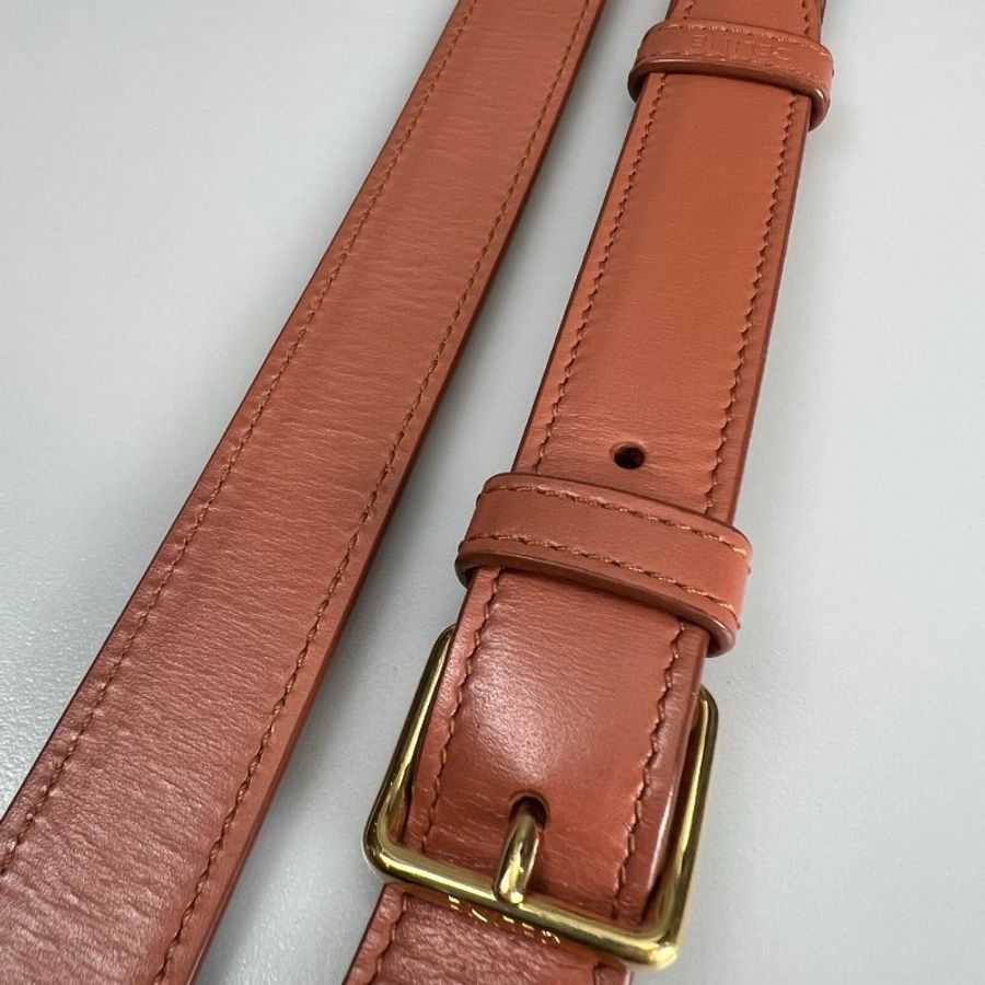 CELINE 淺色凱旋門MEDIUM 肩背包-11