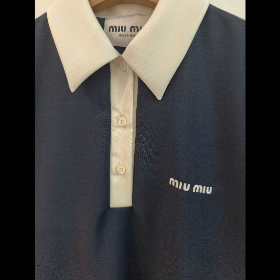 miumiu黑白配連衣裙碼數m-4