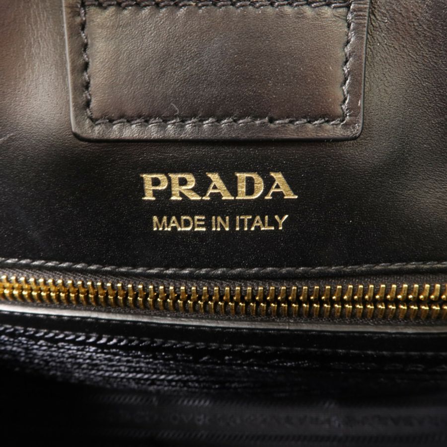 PRADA 牛皮皮革2 Way Shoulder Bag手挽肩背兩用袋-5