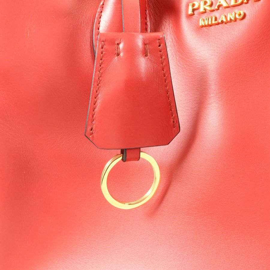 PRADA 牛皮皮革2 Way Shoulder Bag手挽肩背兩用袋-11