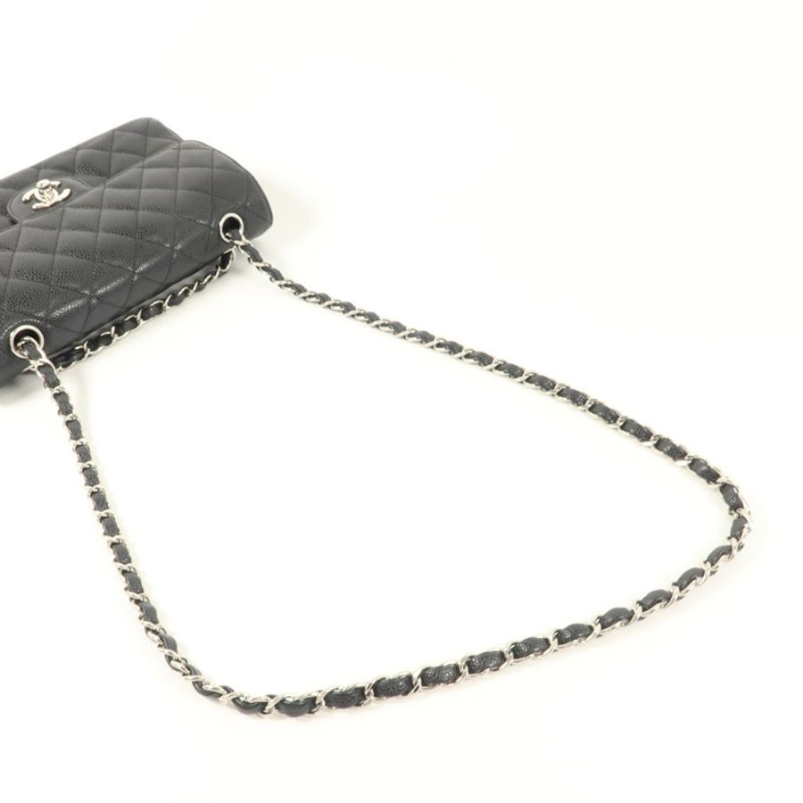 CHANEL 牛皮皮革Classic 23鏈帶肩背袋-7