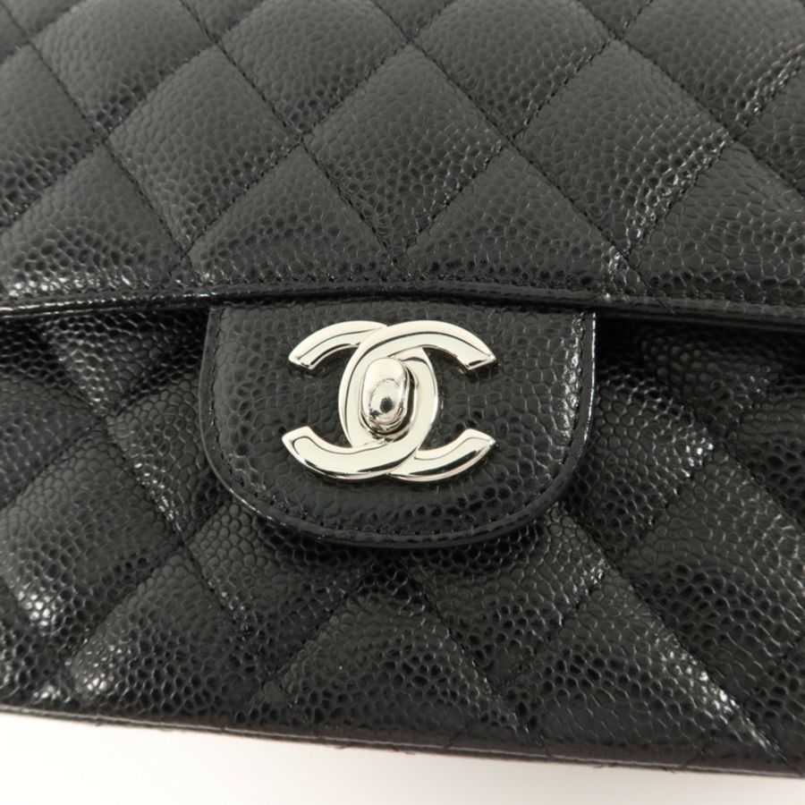 CHANEL 牛皮皮革Classic 23鏈帶肩背袋-9