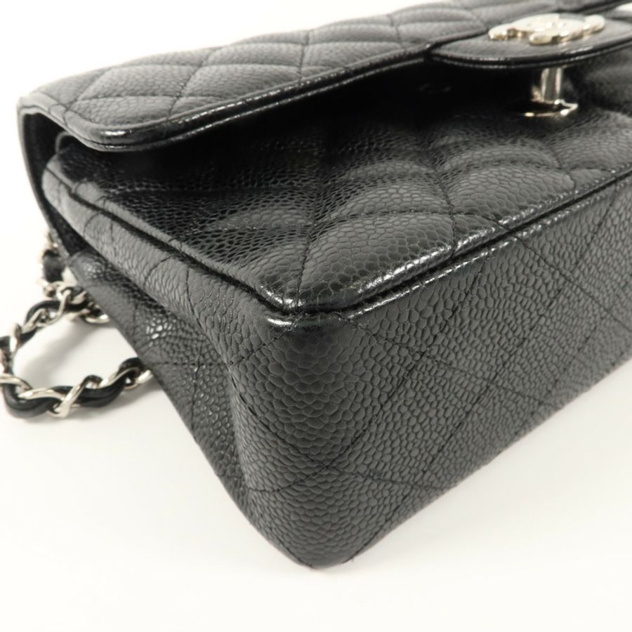 CHANEL 牛皮皮革Classic 23鏈帶肩背袋-11