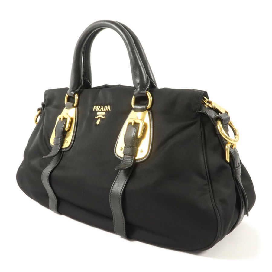 PRADA 尼龍2 Way Shoulder Bag手挽肩背兩用袋-2