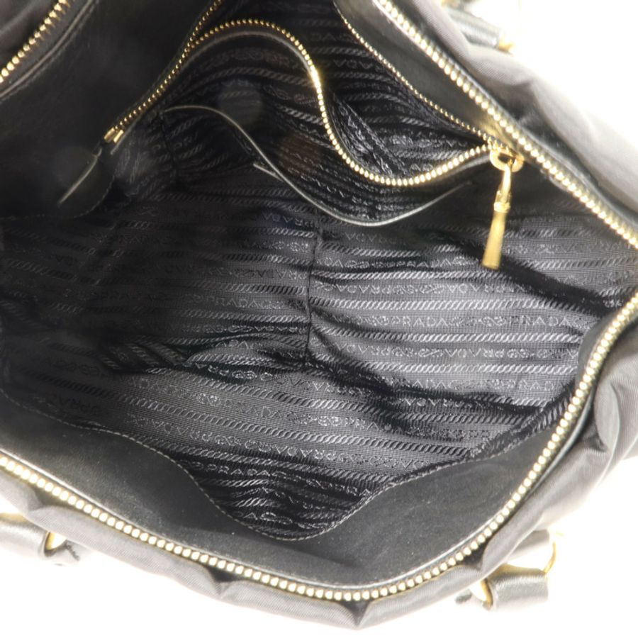 PRADA 尼龍2 Way Shoulder Bag手挽肩背兩用袋-4