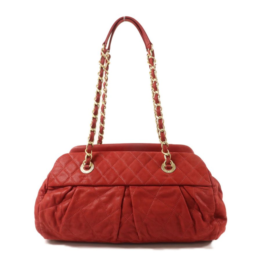CHANEL 羊皮皮革Shoulder Bag鏈帶肩背袋-1