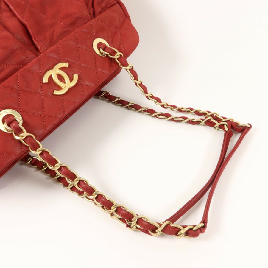 CHANEL 羊皮皮革Shoulder Bag鏈帶肩背袋-8